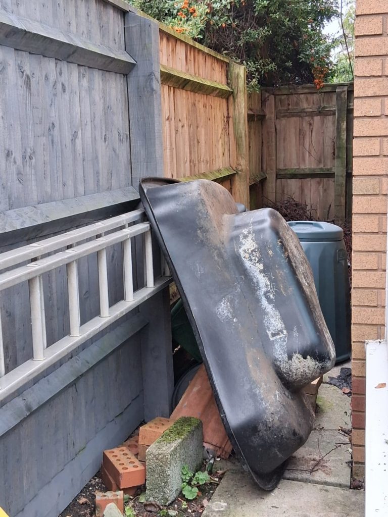 Before and after office clearance project Bristol